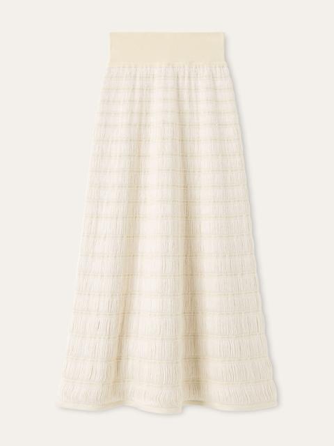 Loro Piana Hydrangea Skirt