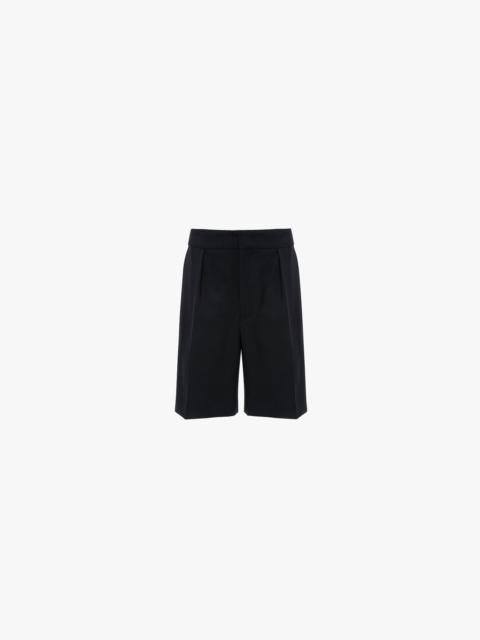 Victoria Beckham Tailored Shorts In Navy