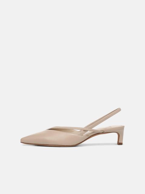 Vince Clara Leather Slingback Heel