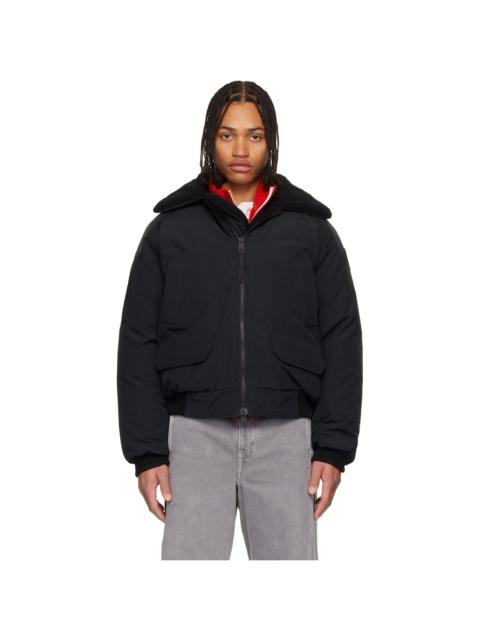 Canada Goose Black Chilliwack Aviator Bomber Down Jacket