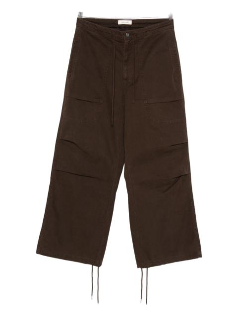 entire studios drawstring cargo trousers