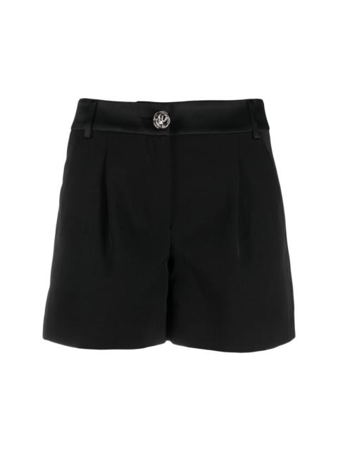 PHILIPP PLEIN decorative-button detail shorts