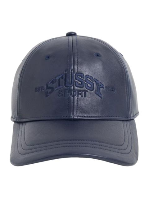 Stüssy Stussy Sport Leather Cap 'Navy' 1311244-NAVY