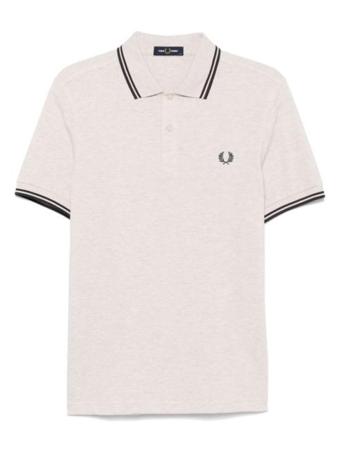 Fred Perry logo-embroidered polo shirt