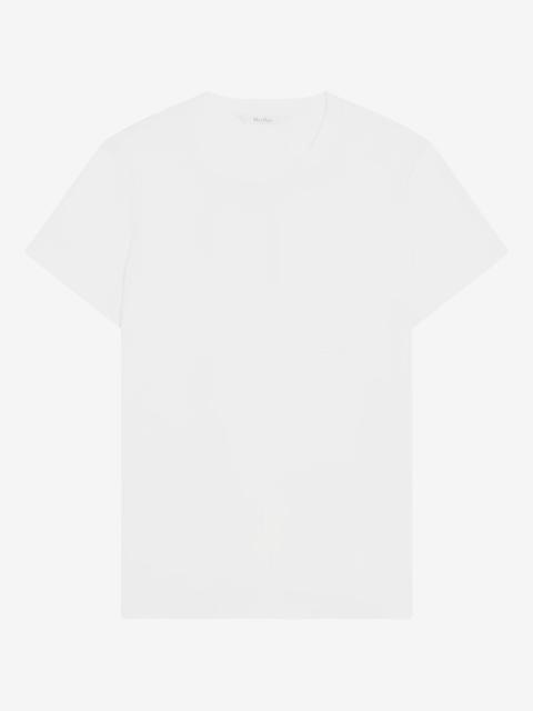 Max Mara logo-embroidered T-shirt