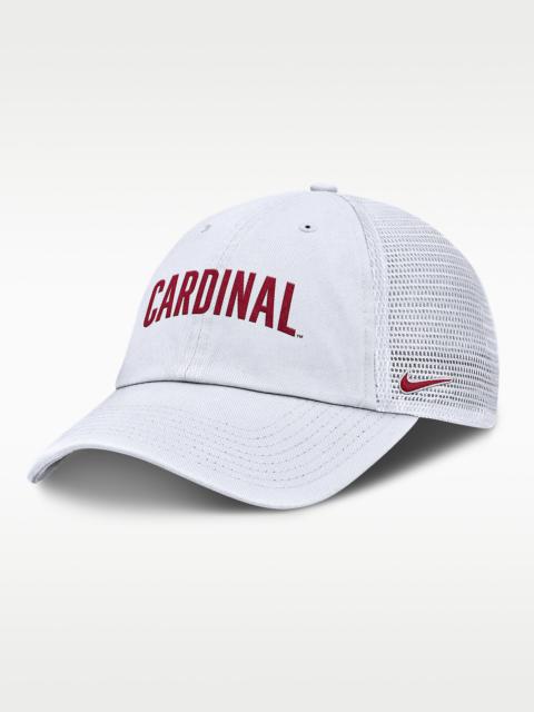 Nike Stanford Primetime Campus Club Men's Nike College Trucker Adjustable Hat