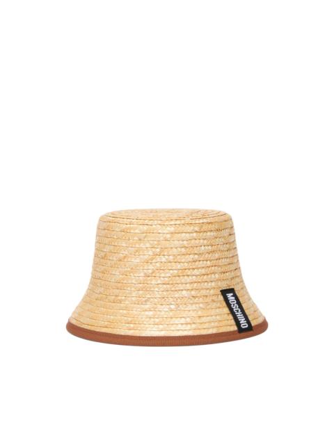 Moschino woven bucket hat