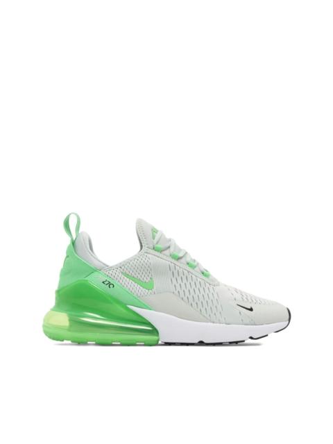 Nike Air Max 270 "Light Silver/Green Shock" sneakers