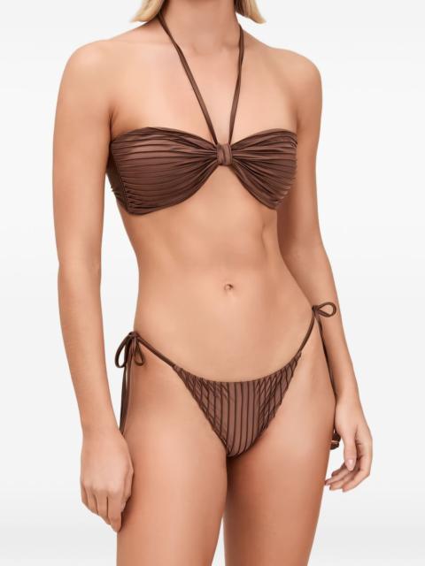 DEVON WINDSOR Reya ruched bikini bottoms