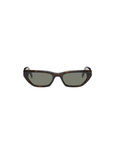 SAINT LAURENT Tortoiseshell SL M126 Sunglasses