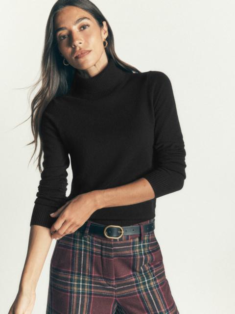 BODEN Elsie Cashmere Roll Neck-Black