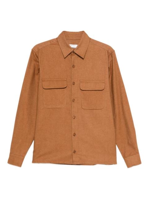 Sandro double-pocket cotton shirt