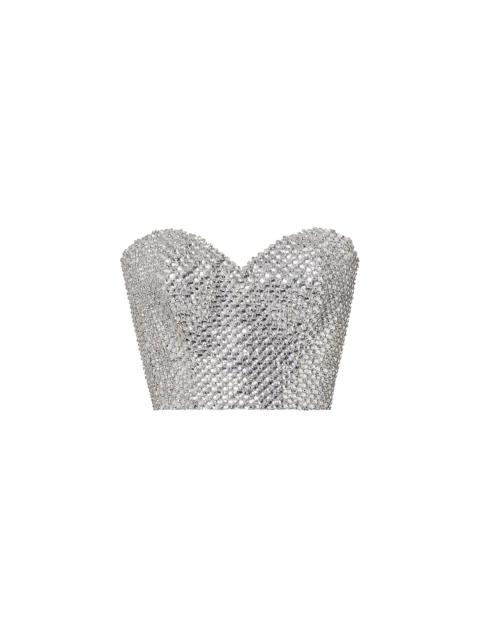 Louis Vuitton Rhinestone Bustier