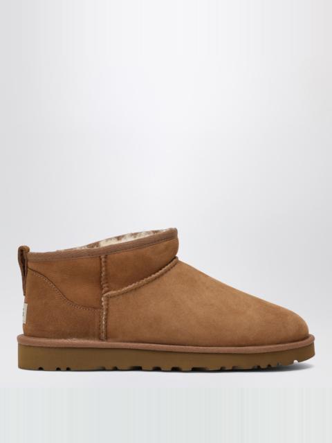UGG Classic Ultra Mini ankle boots in chestnut