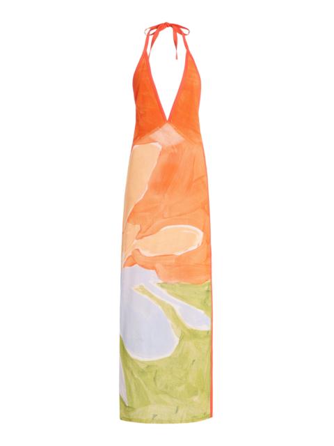 SIGNIFICANT OTHER Lulu Cotton Maxi Dress multi