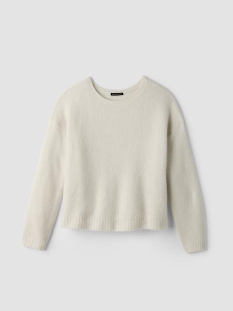 EILEEN FISHER Cashmere Silk Bliss Crew Neck Top
