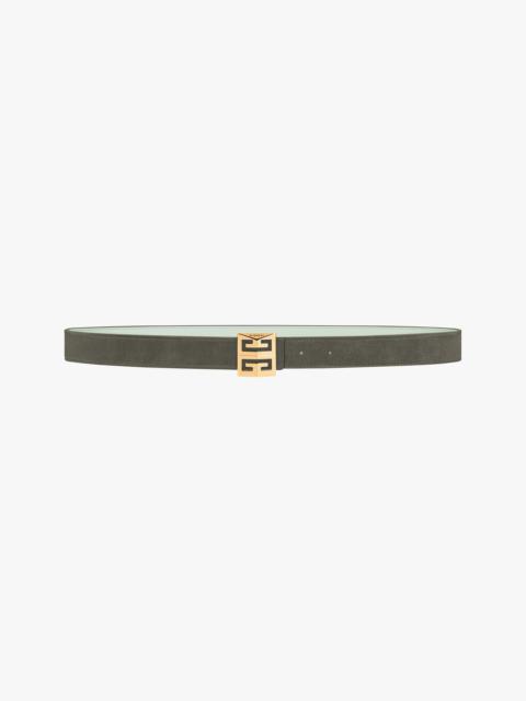 Givenchy 4G REVERSIBLE BELT IN LEATHER