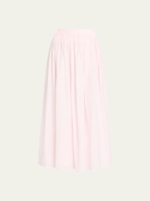 Loulou de Saison Naya A-Line Gathered Skirt