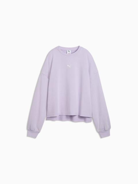 PUMA Run Culture Women's Oversized Graphic Sweatshirt