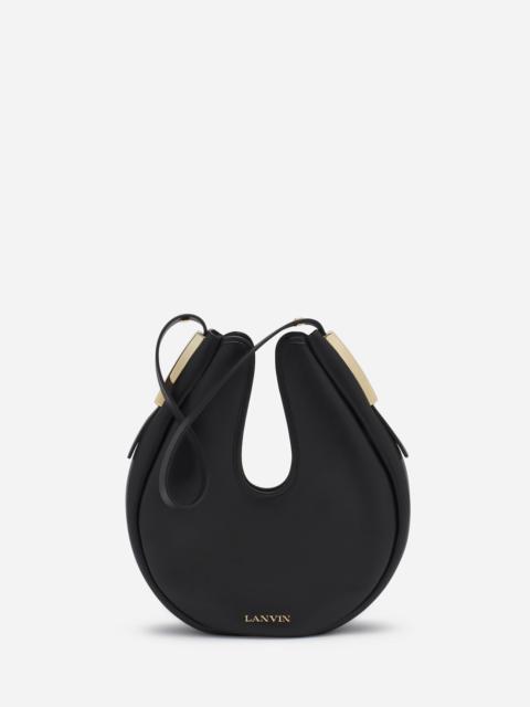 Lanvin HOBO CYMBAL LEATHER BAG