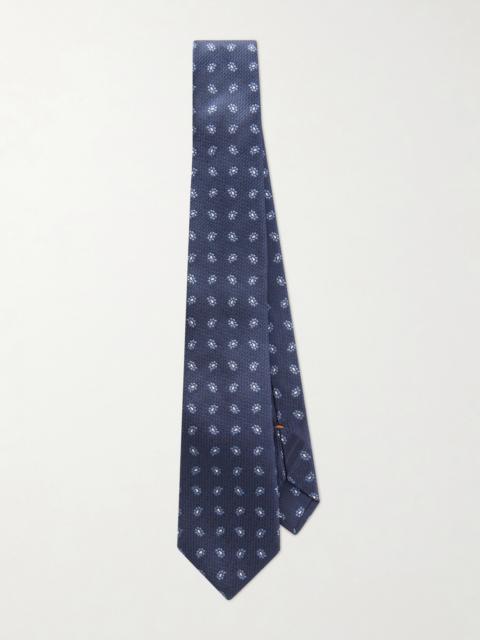 ZEGNA 8cm Paisley Silk-Jacquard Tie