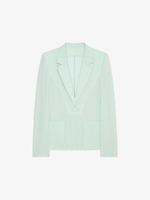 Givenchy SLIM FIT JACKET IN SILK