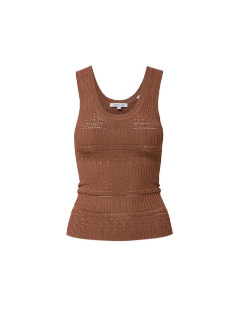 VERONICA BEARD SANDRA KNIT TANK TOP