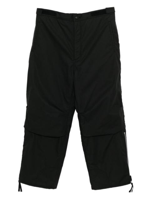 Comme des Garçons Homme zip-hem trousers