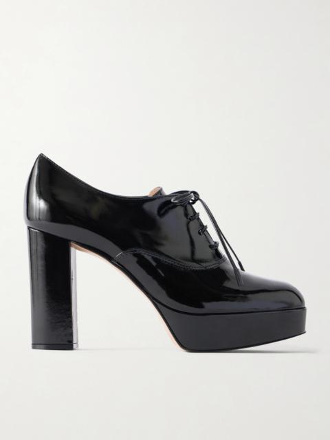 Gianvito Rossi Vicky 70 Leather Pumps