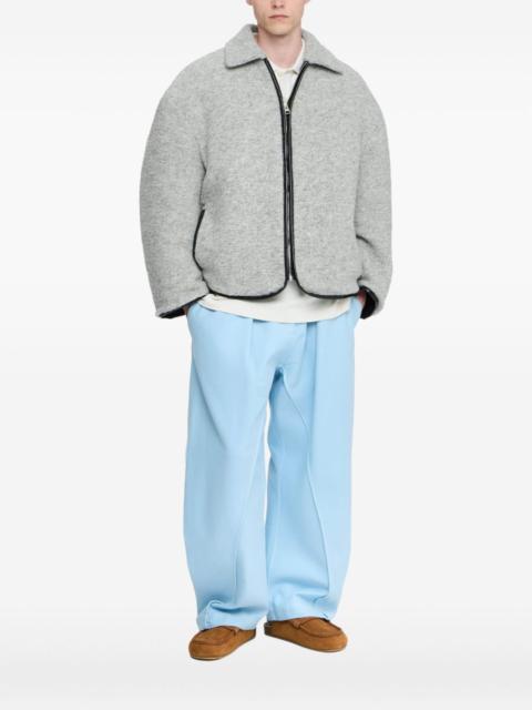 JW Anderson zip-front fleece jacket