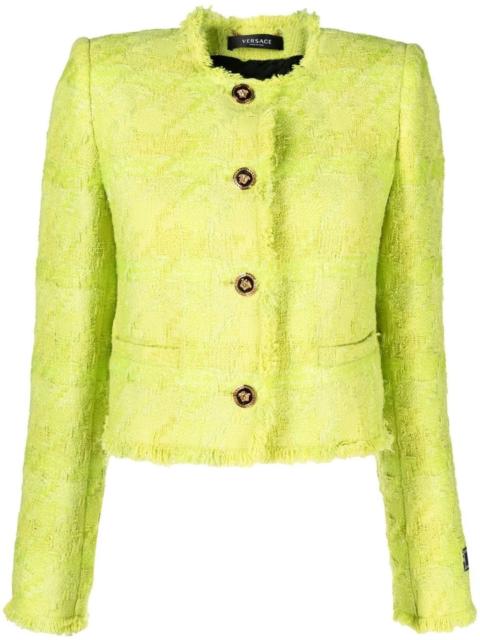 cropped tweed jacket