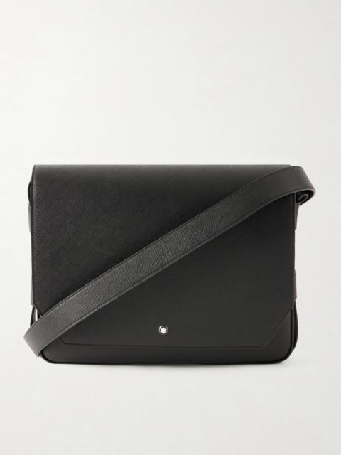 Montblanc Sartorial Cross-Grain Leather Messenger Bag