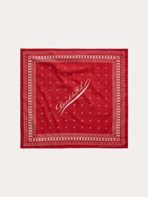 RRL by Ralph Lauren Logo Cotton Bandanna