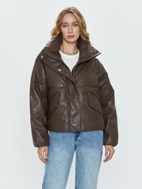 PISTOLA DONOVAN PUFFER JACKET - ESPRESSO