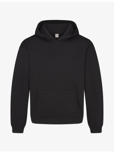 SKIMS Fleece Lounge Relaxed Cotton-Jersey Hoody
