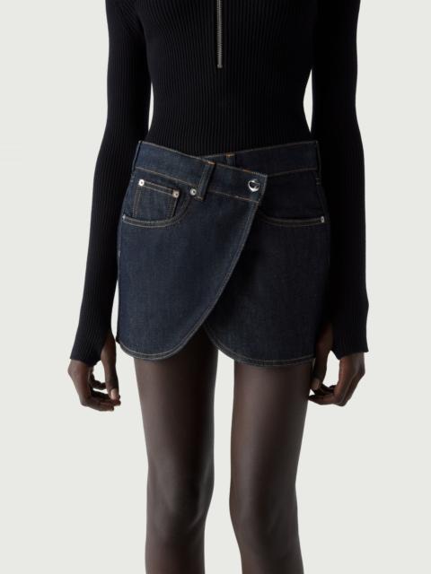 COPERNI Denim Mini Skirt