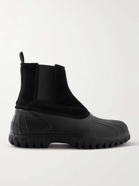 Balbi Suede and Rubber Chelsea Boots