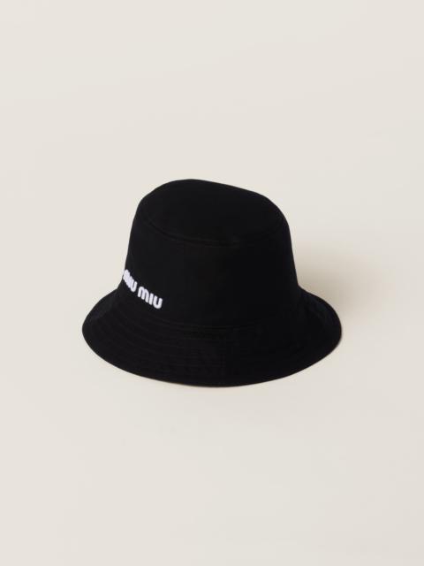 Miu Miu Drill bucket hat