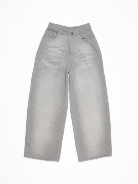 Acne Studios Loose fit trousers - Grey Melange