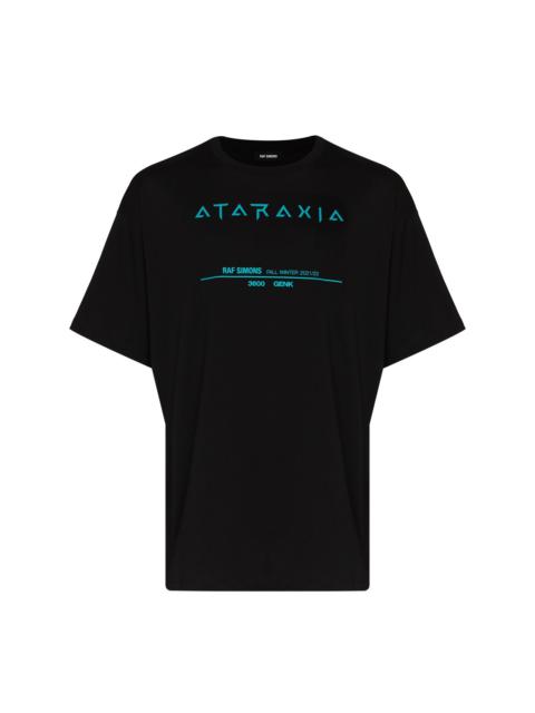 Raf Simons Ataraxia Tour cotton T-shirt