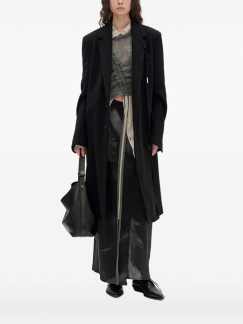 Ann Demeulemeester Viv wool-cashmere coat