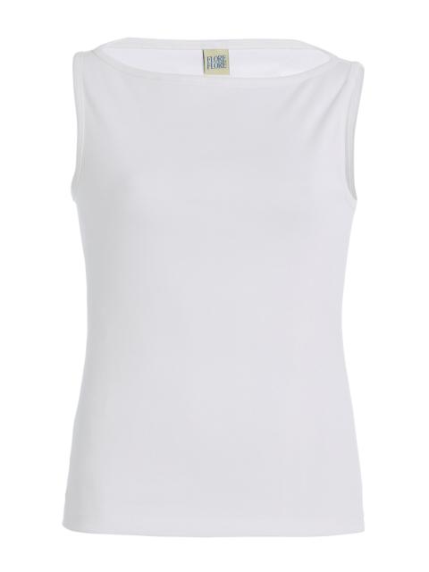 FLORE FLORE Timmi Cotton Tank white