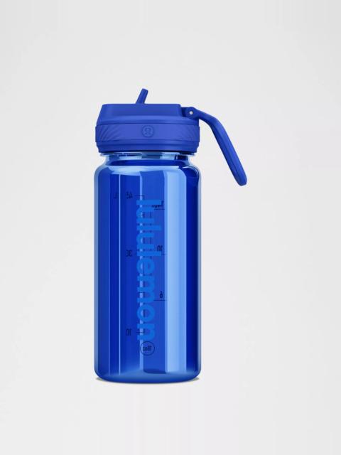 lululemon Back to Life Clear Bottle 18oz *Straw Lid