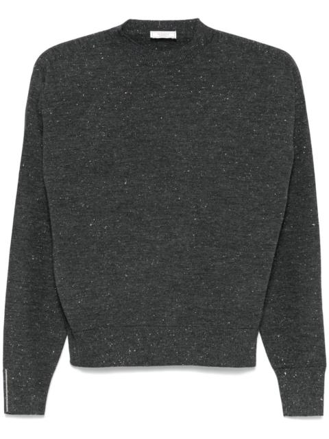 PESERICO metallic-thread sweater
