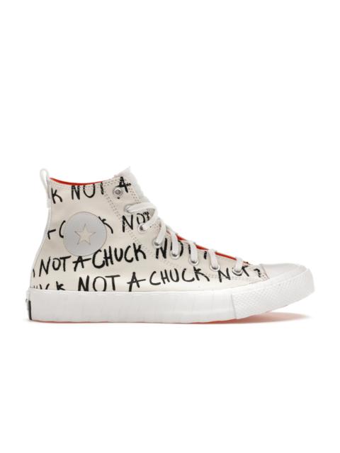 Converse UNT1TL3D Hi Not a Chuck White