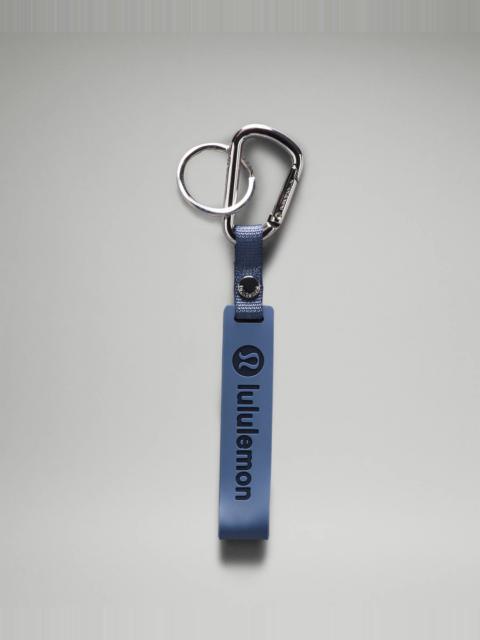 lululemon Silicone Keychain