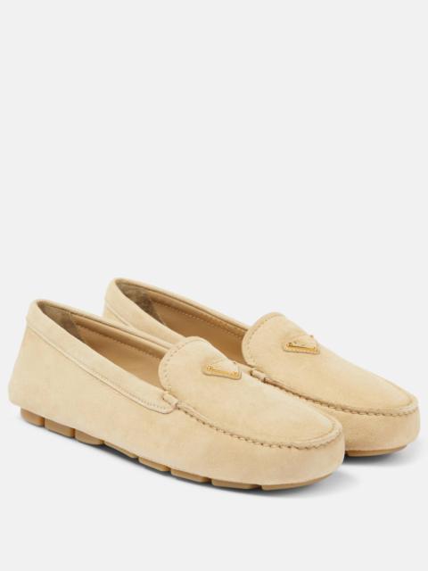 Prada Suede driving shoes