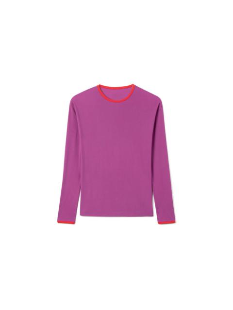SUNNEI SUPER STRETCH LONGSLEEVE T-SHIRT / purple