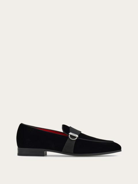FERRAGAMO Loafer with Gancini detail