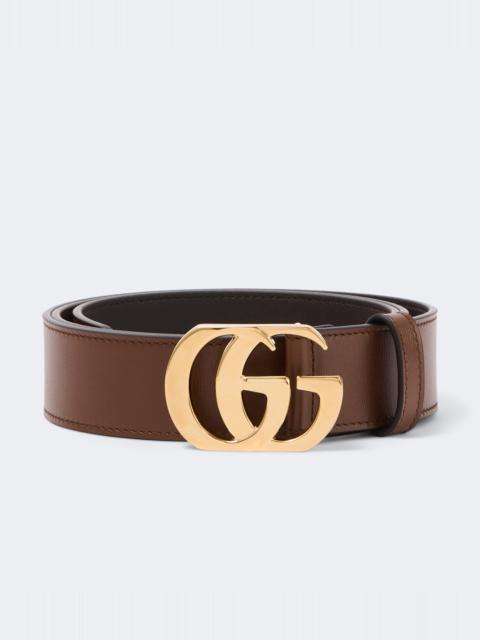 GUCCI GG leather belt